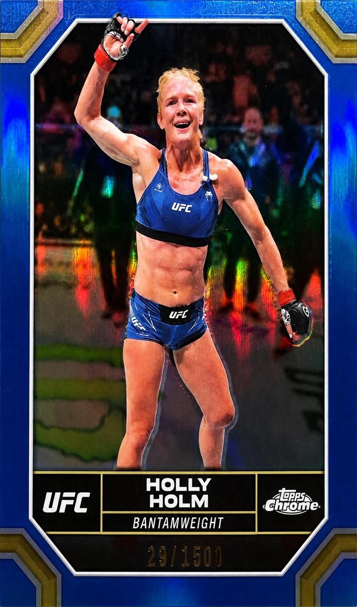 2024 Holly Holm [Blue Refractor] #74
