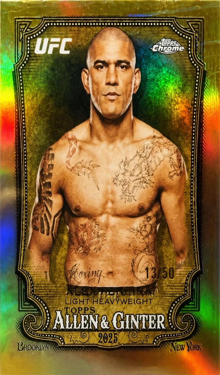 2024 Alex Pereira [Gold Refractor] #4