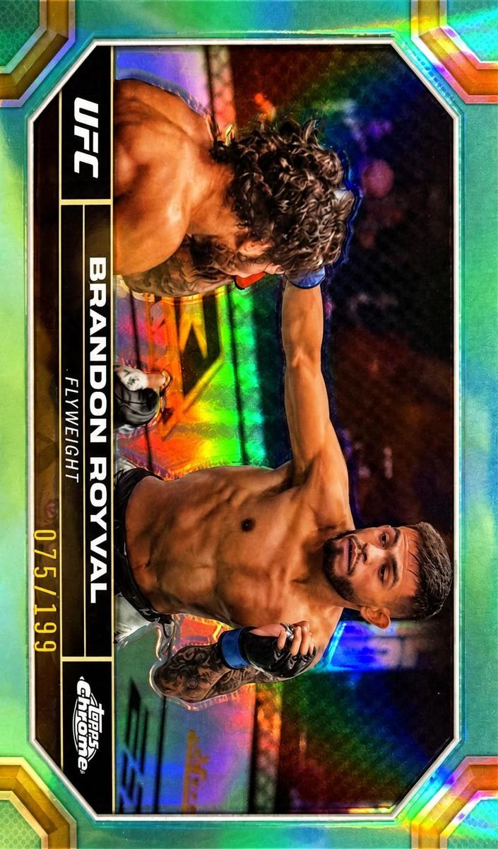 2024 Brandon Royval [Aqua Refractor] #31