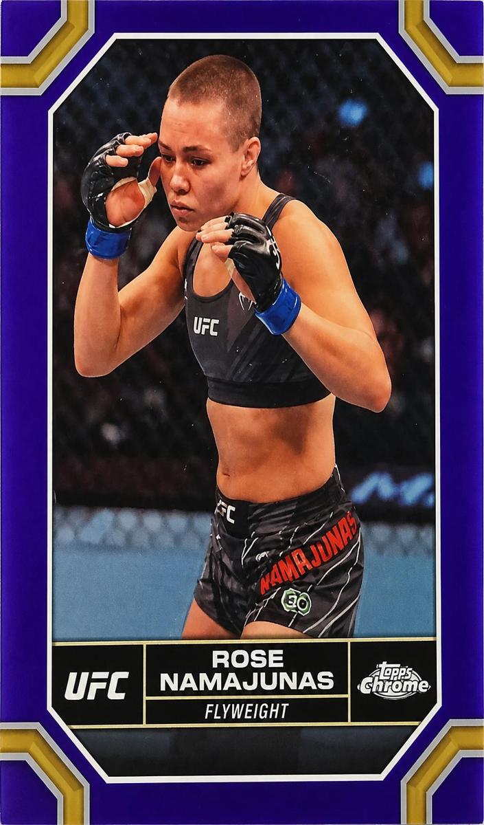 2024 Rose Namajunas [Gold Refractor] #169