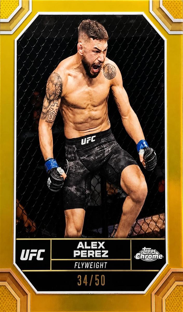 2024 Alex Perez [Black Refractor] #5