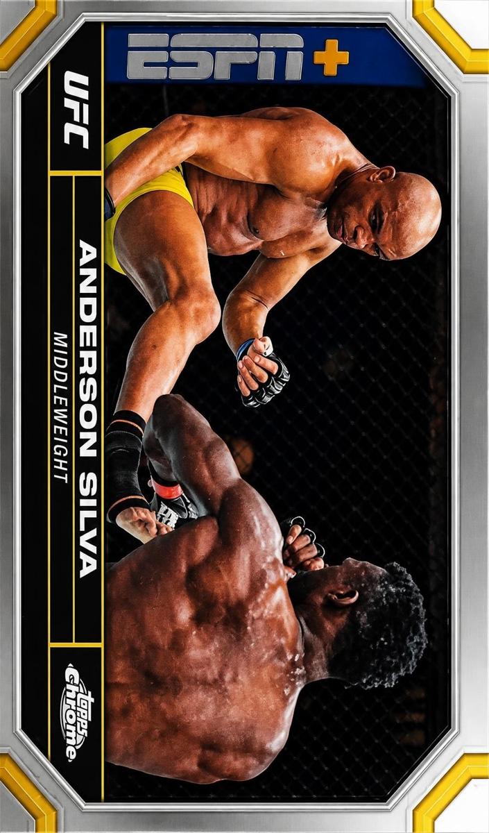 2024 Anderson Silva [Orange Refractor] #17