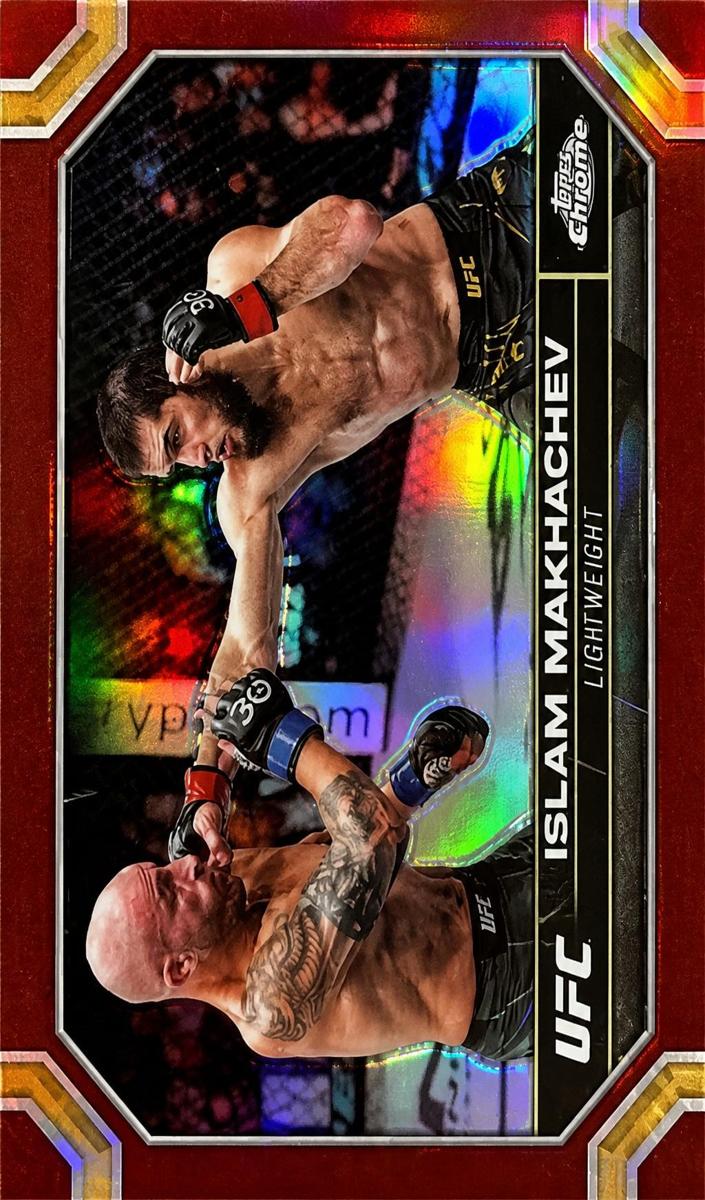 2024 Islam Makhachev [Magenta Refractor] #80