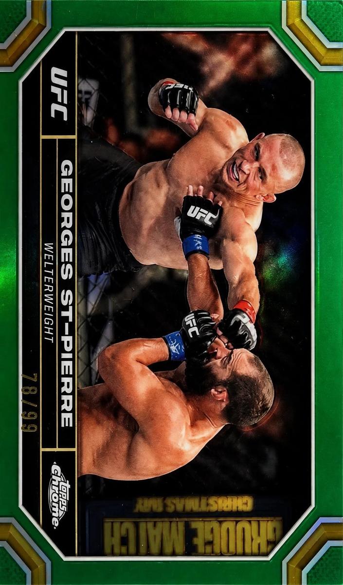 2024 Georges St-Pierre [Green Refractor] #68