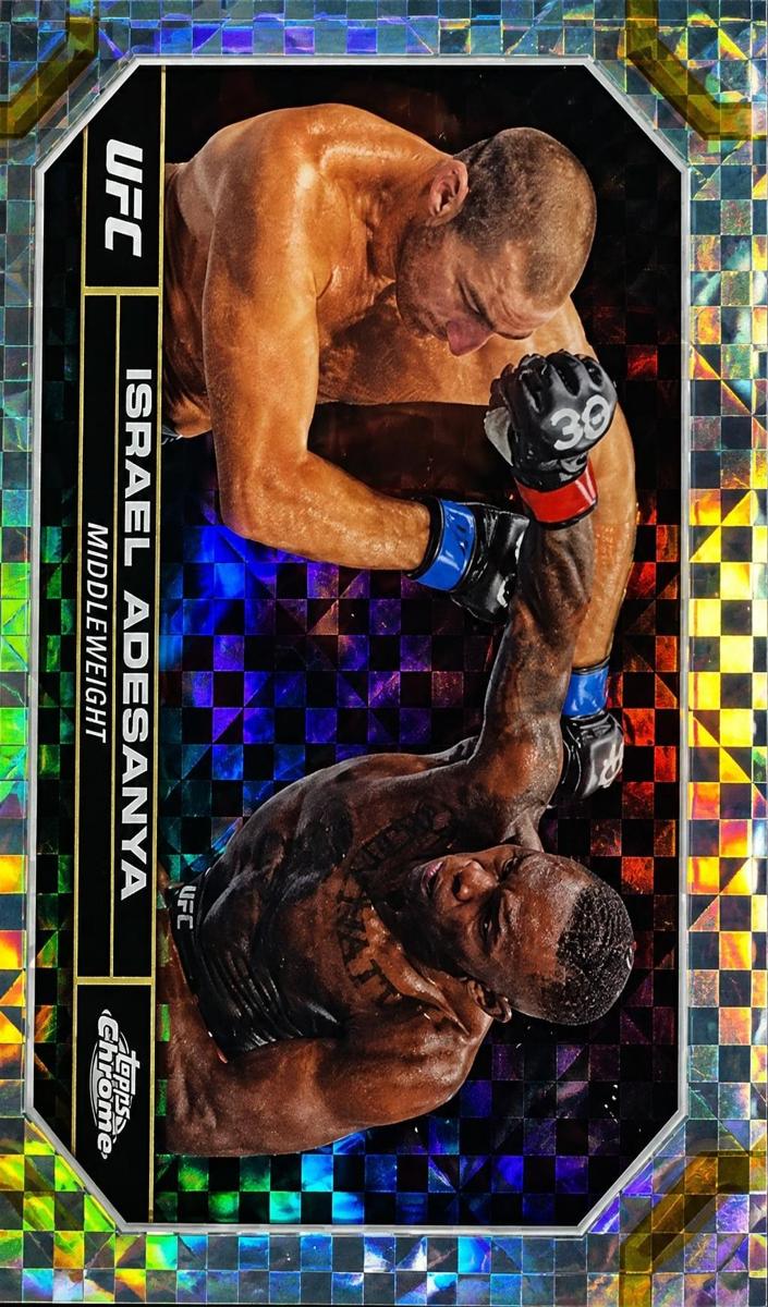 2024 Israel Adesanya [X-Fractor] #81
