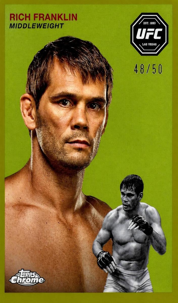2024 Rich Franklin [Gold Refractor] #FFT-17