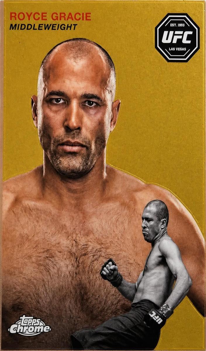 2024 Royce Gracie [Black Refractor] #FFT-2