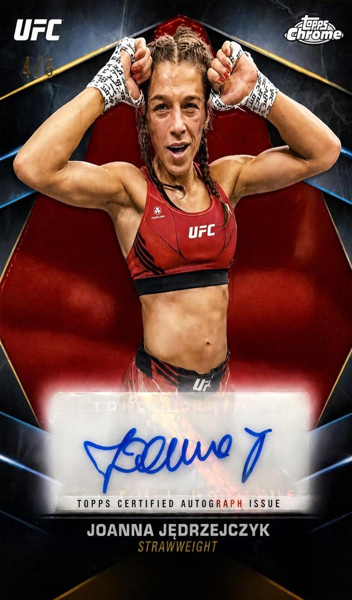 2024 Joanna Jedrzejczyk [Red Refractor] #CVA-JJE
