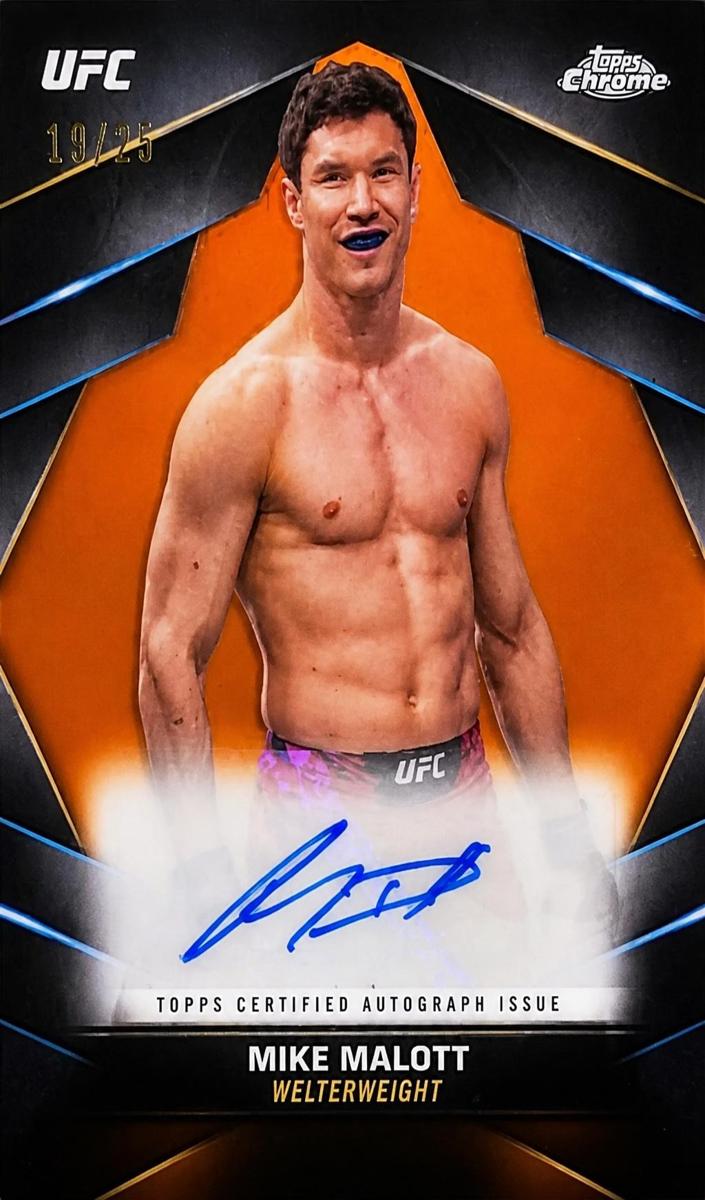 2024 Mike Malott [Orange Refractor] #CVA-MMA