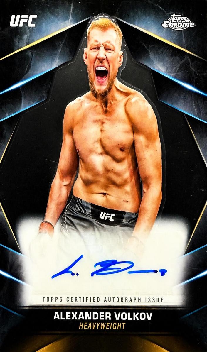 2024 Alexander Volkov [Gold Refractor] #CVA-AVO