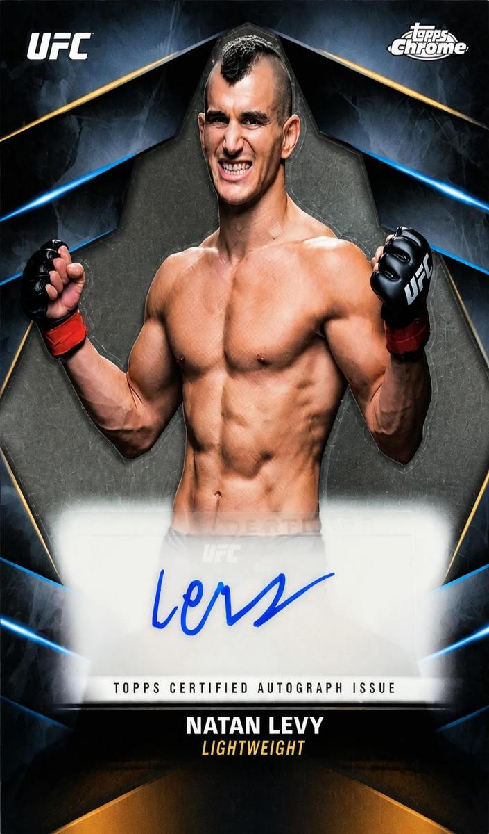 2024 Natan Levy [Black Refractor] #CVA-NLE