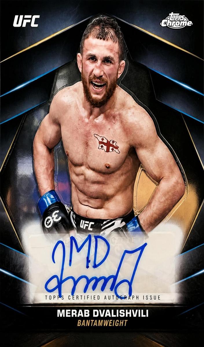 2024 Merab Dvalishvili [Gold Refractor] #CVA-MDV