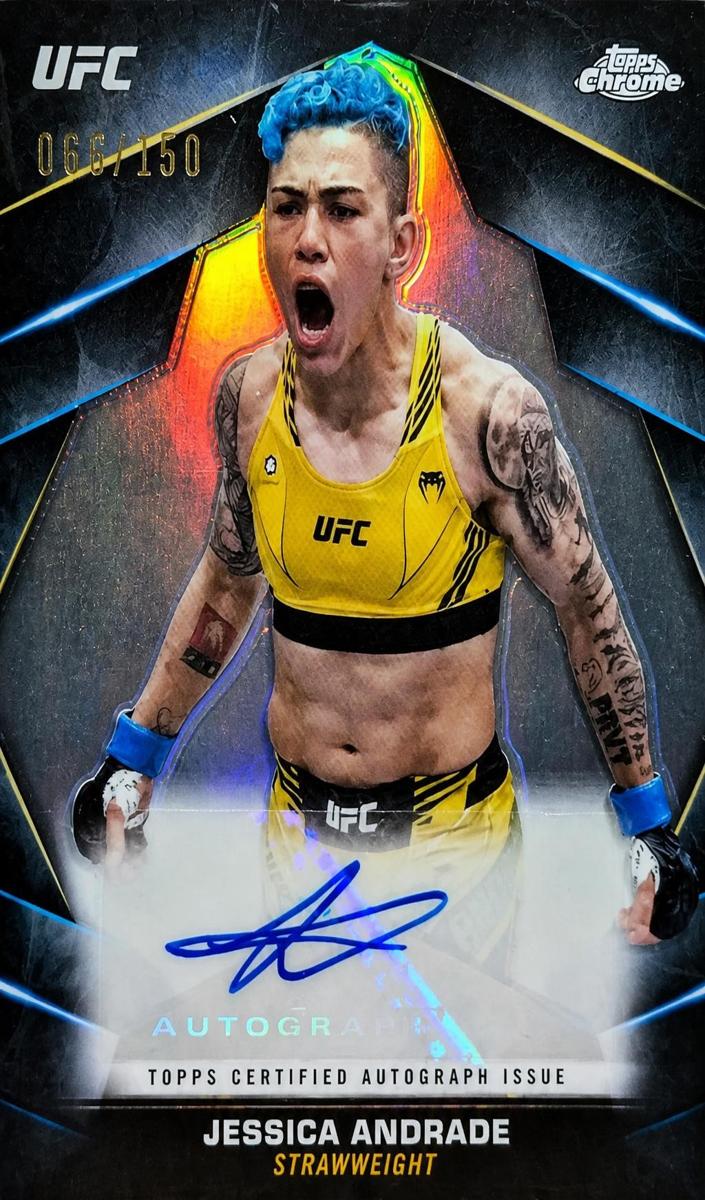 2024 Jessica Andrade [Black Refractor] #CVA-JAN