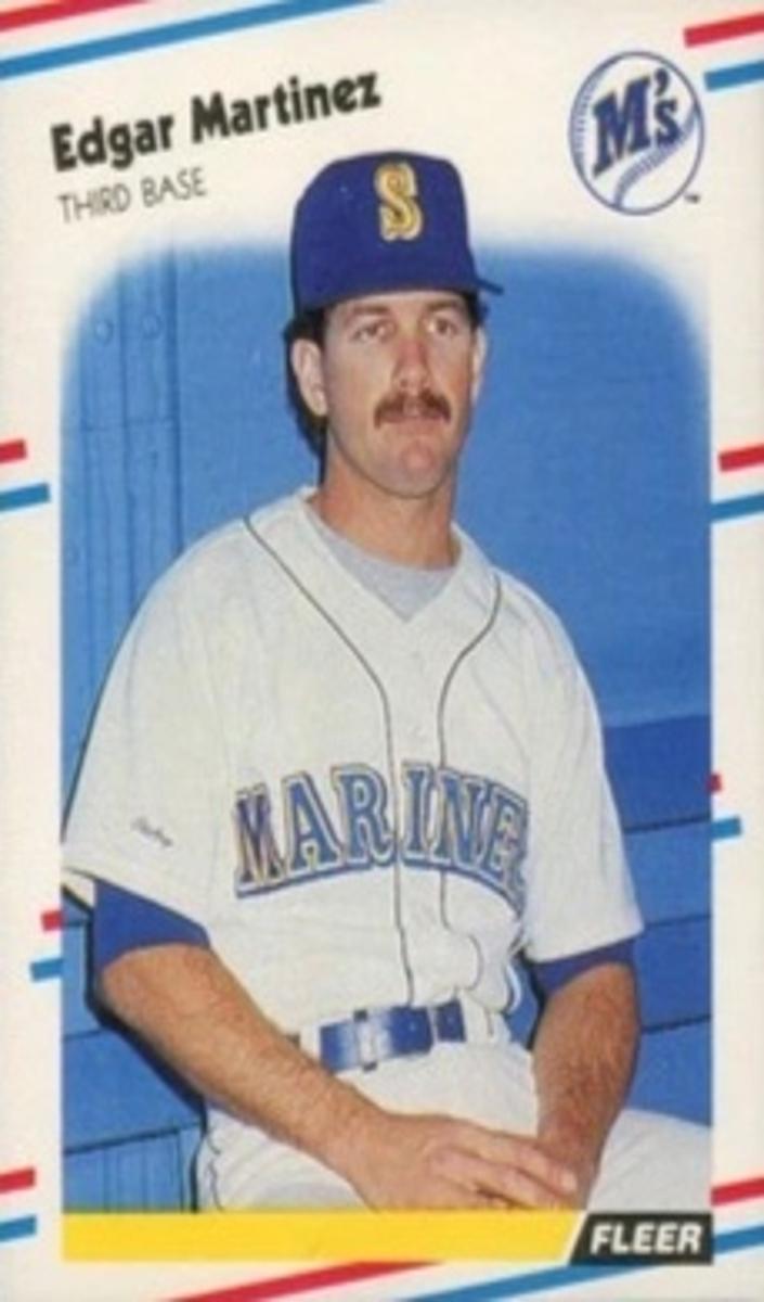 Edgar Martinez 1988 Fleer Baseball