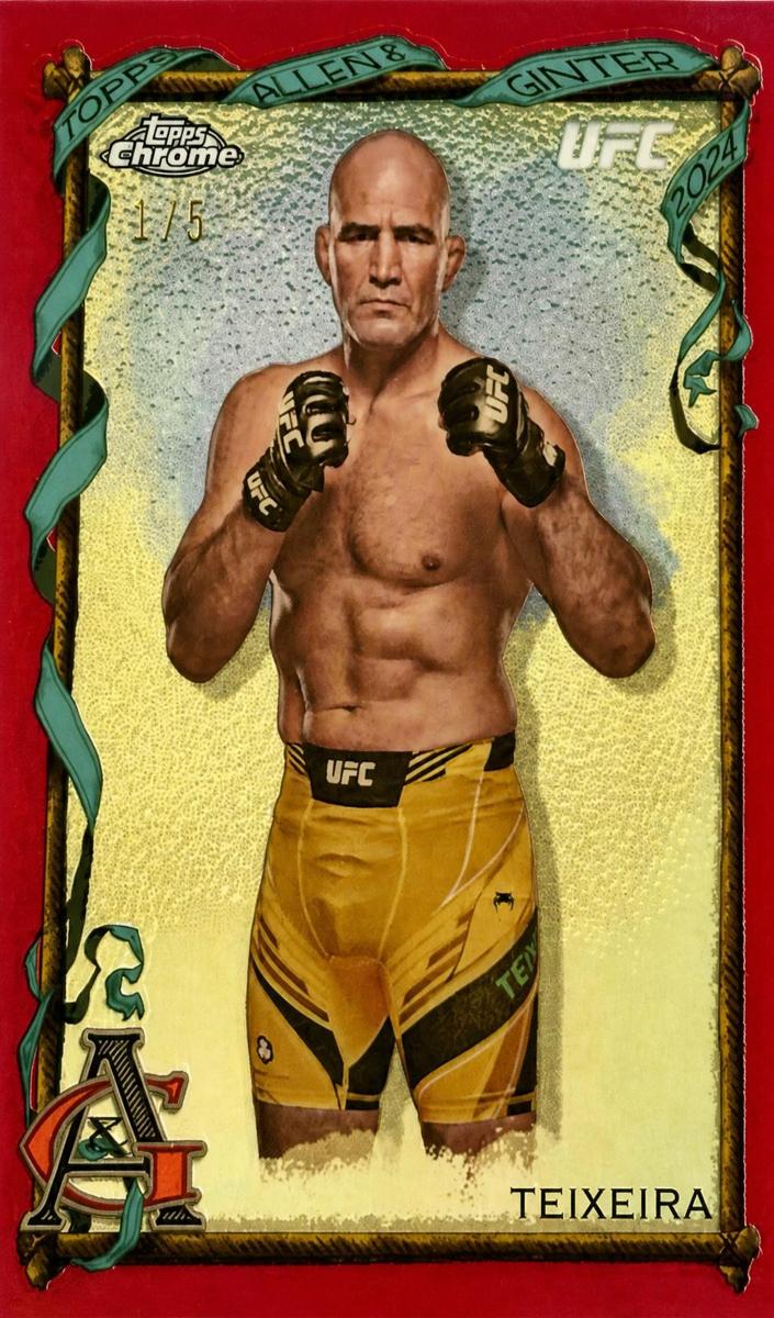 2024 Glover Teixeira [Red Refractor] #AAG-6