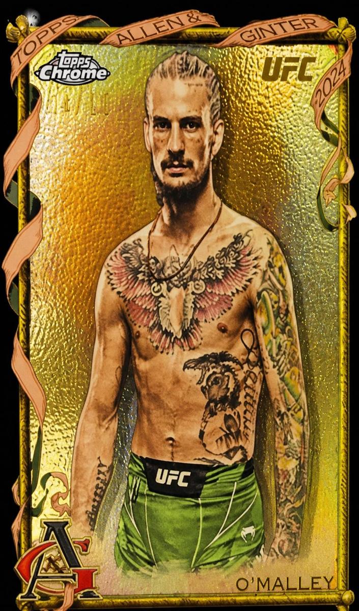 2024 Sean O'Malley [Black Refractor] #AAG-23