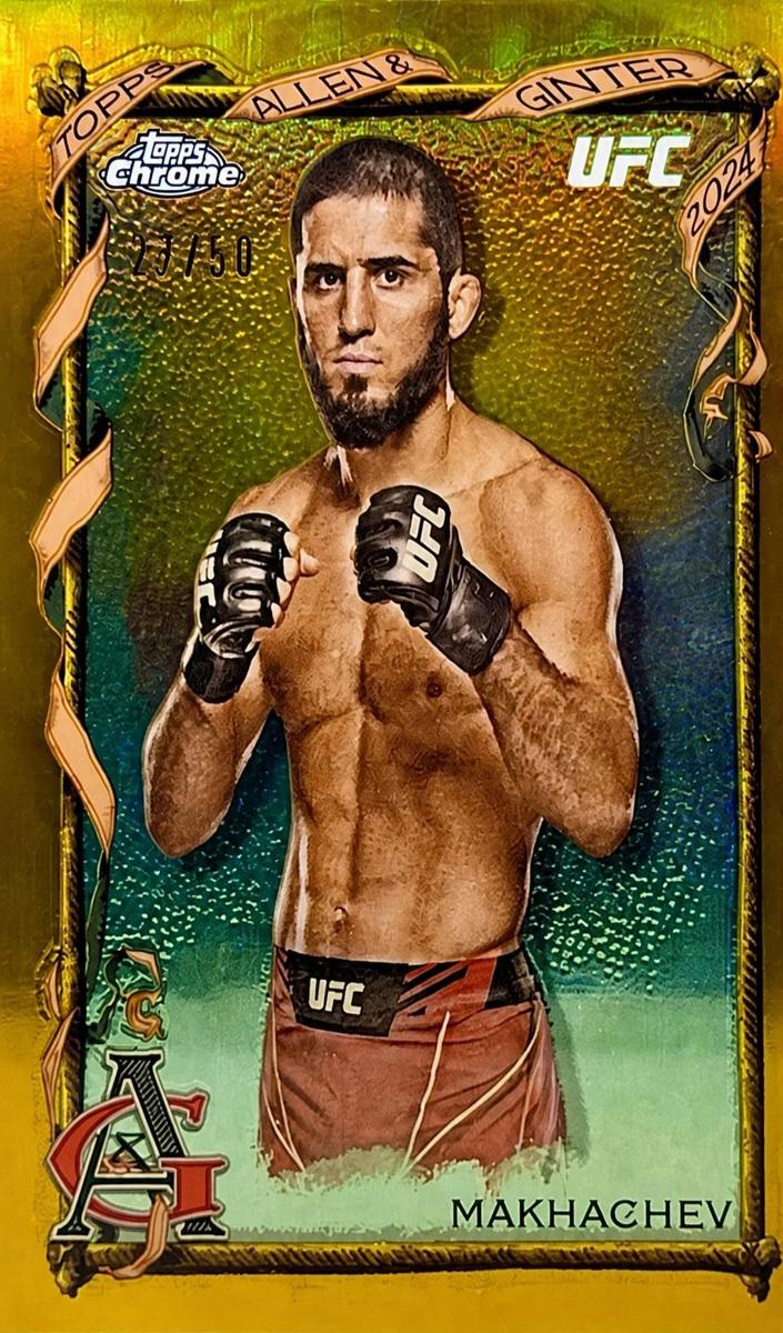 2024 Islam Makhachev [Gold Refractor] #AAG-11