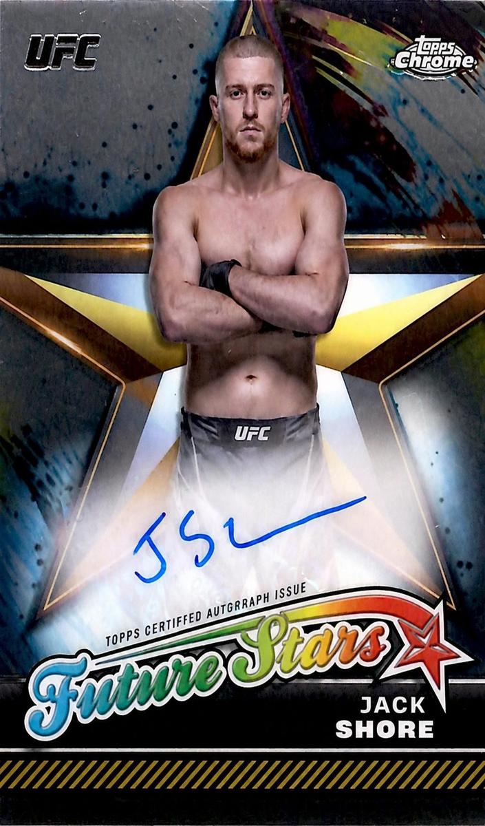 2024 Topps Chrome UFC Future Stars Autograph Jack Shore #FSA-JSH card
