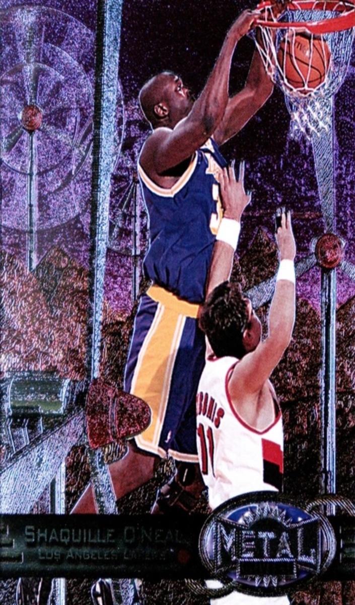 1997 Finest Shaquille O'Neal #50 card
