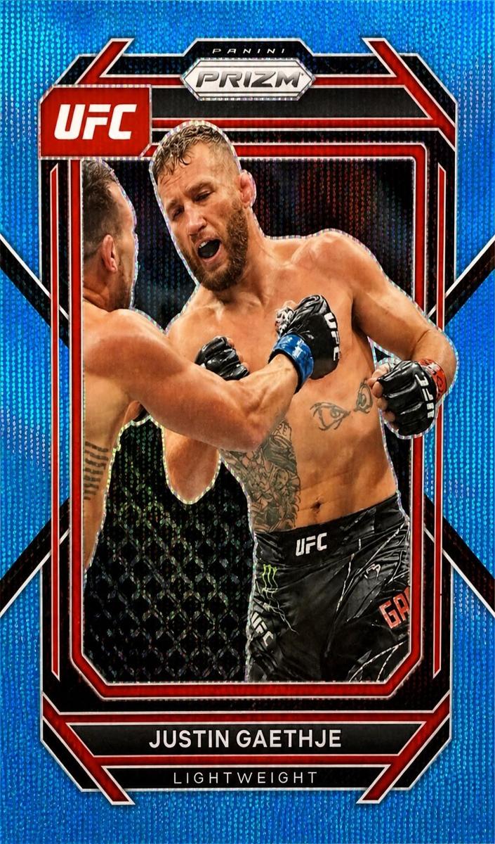 2023 Justin Gaethje [Blue Wave] #110