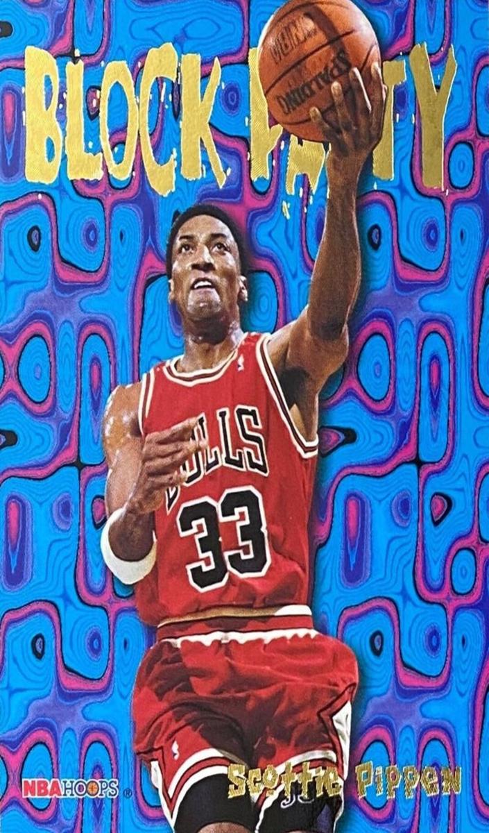 Scottie Pippen 1995 Hoops Block Party Basketball