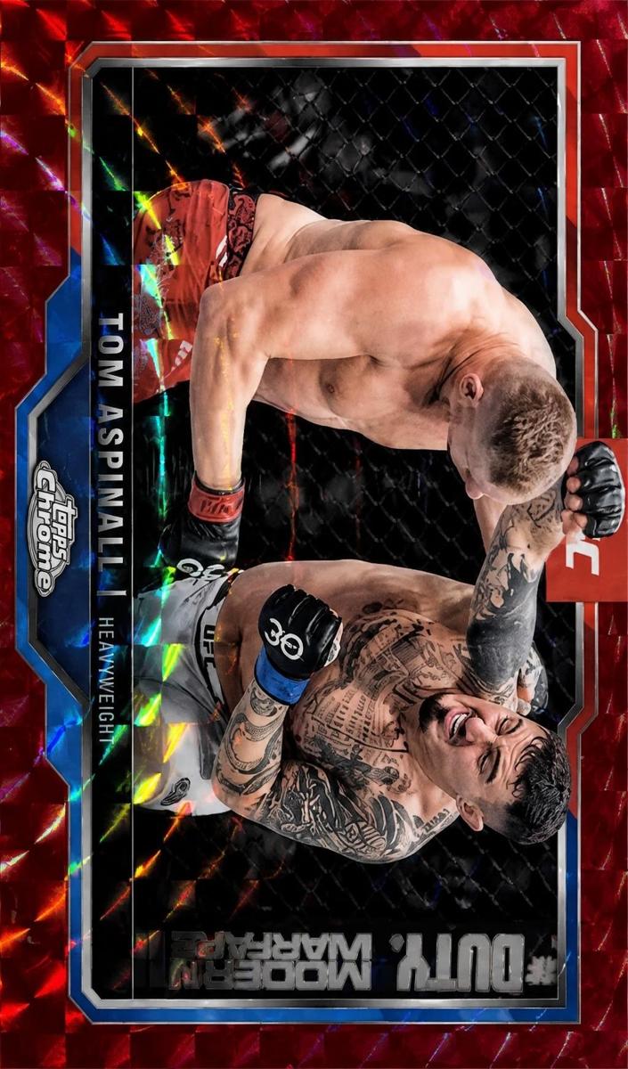 2025 Tom Aspinall [Red Geometric Refractor] #146
