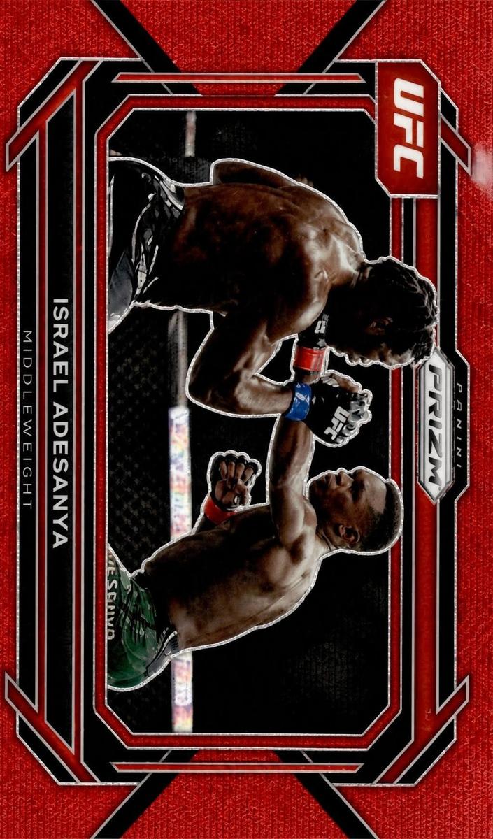 2023 Israel Adesanya [Ruby Wave] #82