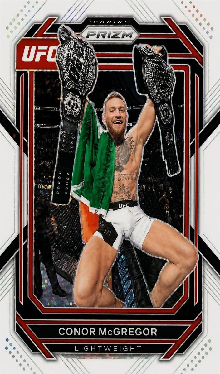 2023 Conor McGregor [White Sparkle] #125