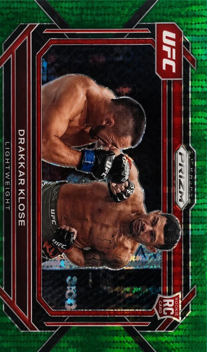 2023 Panini Prizm Drakkar Klose [Green Pulsar] #100 card
