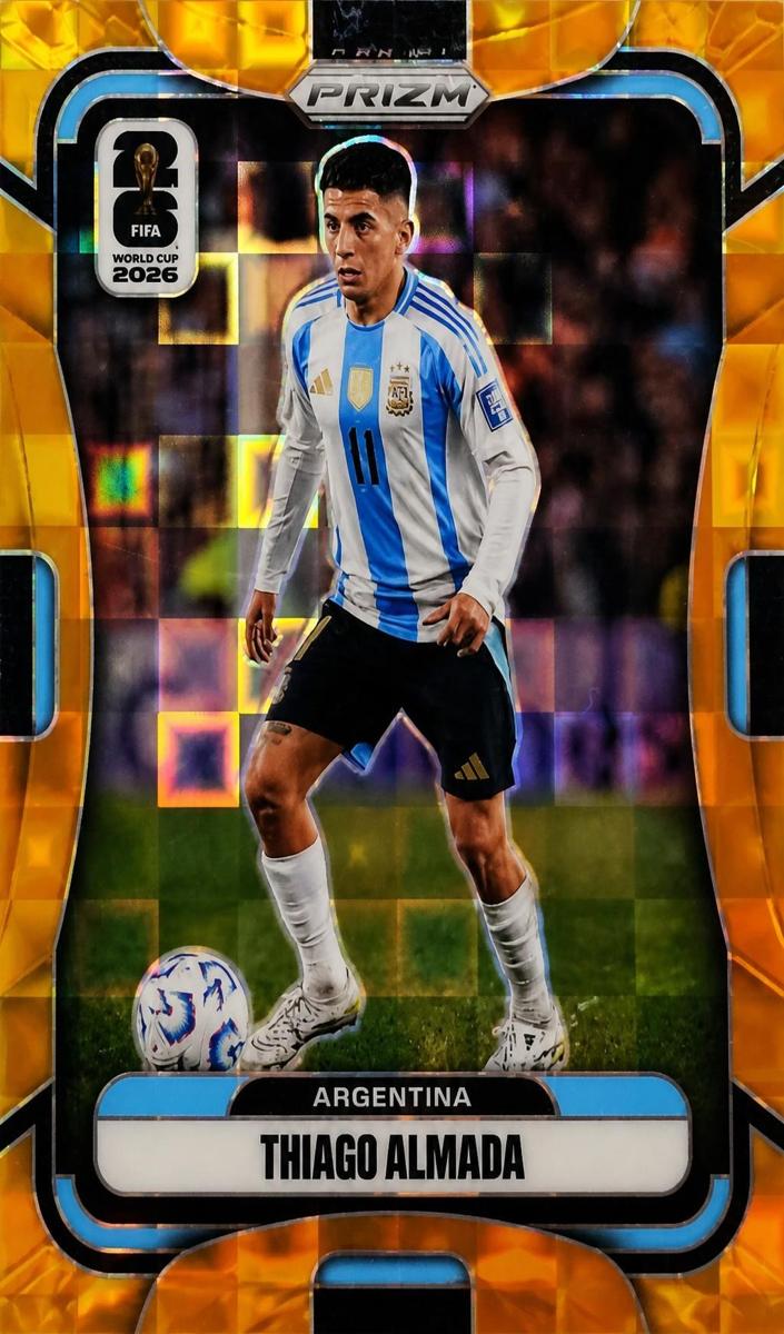 2026 Panini Prizm FIFA World Cup Thiago Almada #11 card