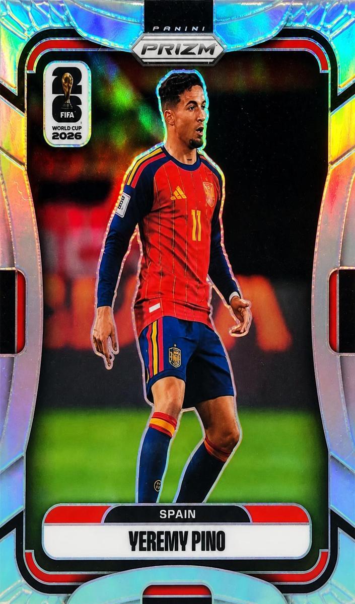 2026 Panini Prizm FIFA World Cup Yeremy Pino [Silver] #79 card