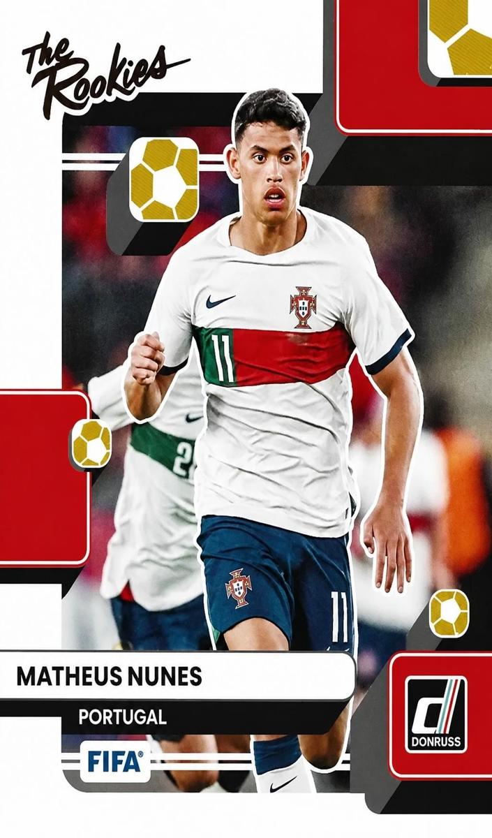 2022 Panini Donruss Matheus Nunes #15 card