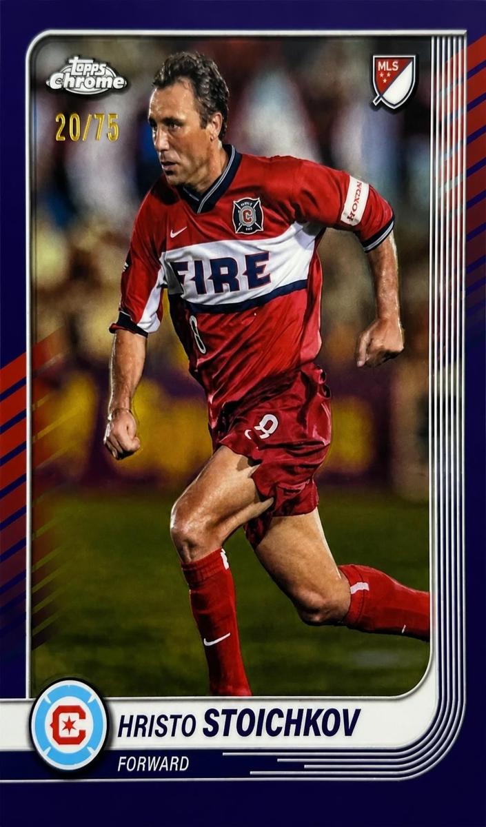 2025 Hristo Stoichkov [Purple Refractor] #84