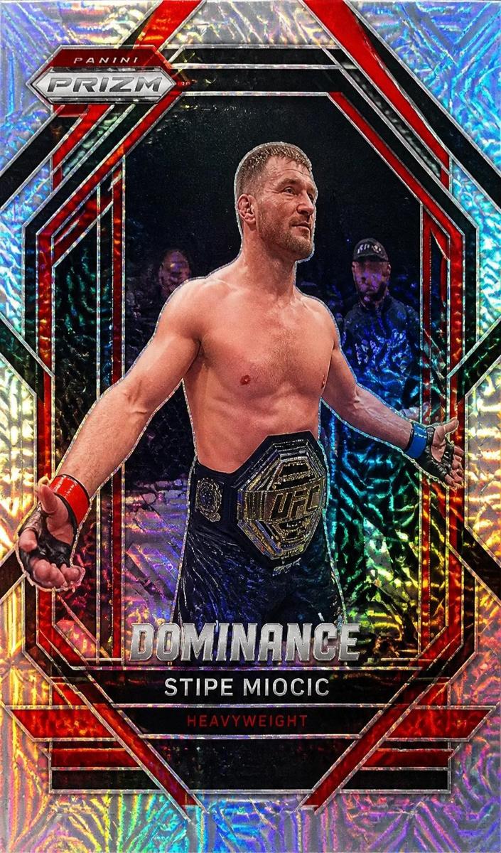 2023 Panini Prizm Stipe Miocic [Mojo] #3 card