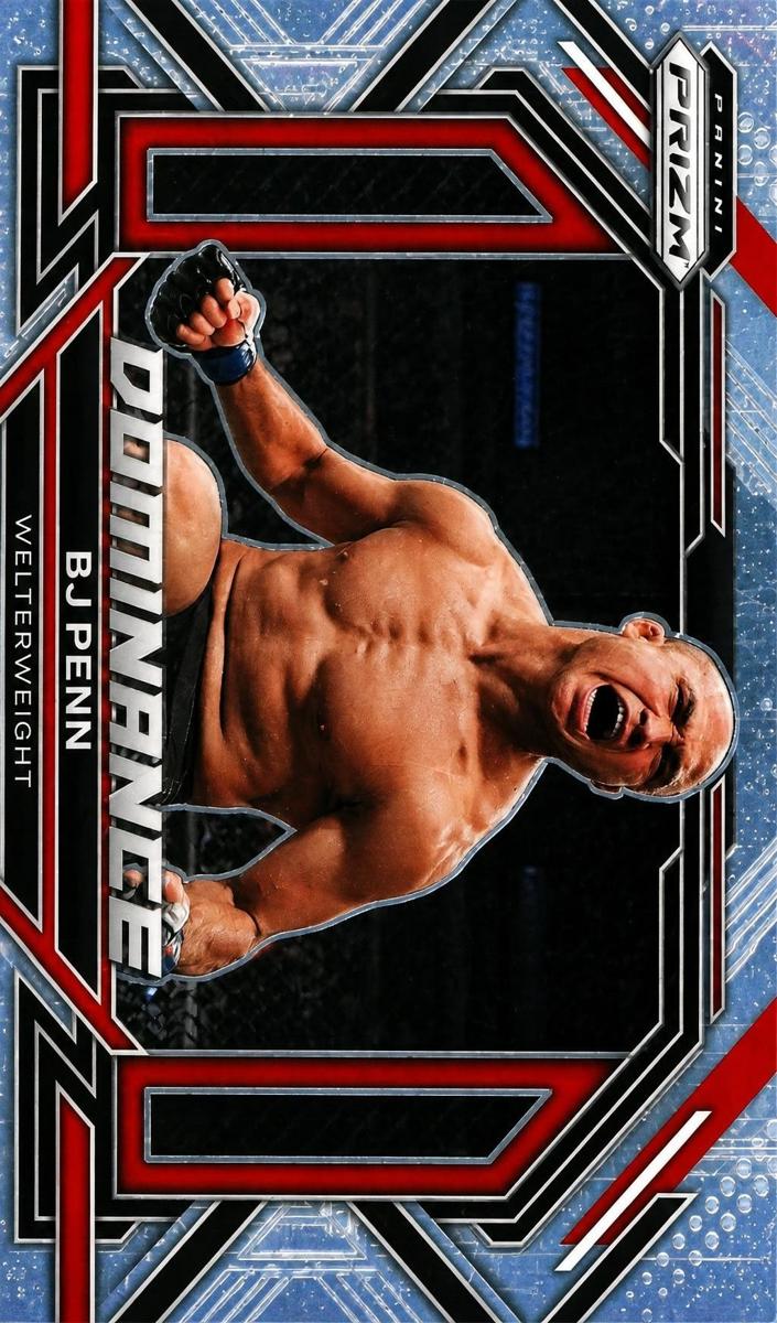 2023 Panini Prizm BJ Penn [Under Card] #23 card