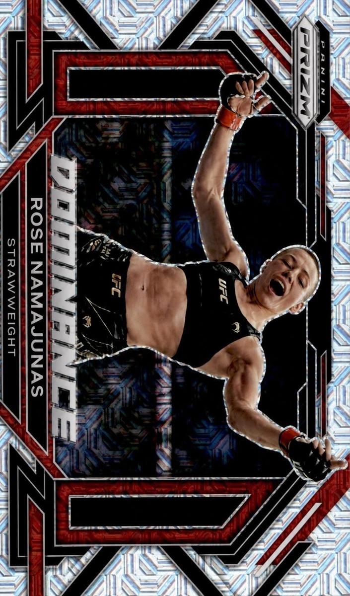 2023 Panini Prizm Rose Namajunas [Mojo] #26 card