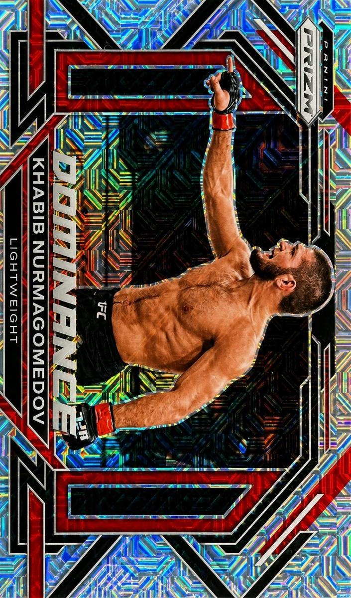 2023 Panini Prizm Khabib Nurmagomedov [Mojo] #18 card