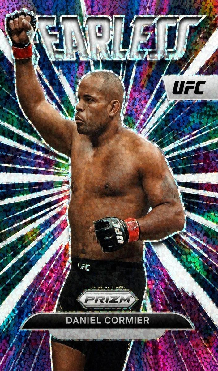 2023 Panini Prizm Daniel Cormier [White Sparkle] #22 card