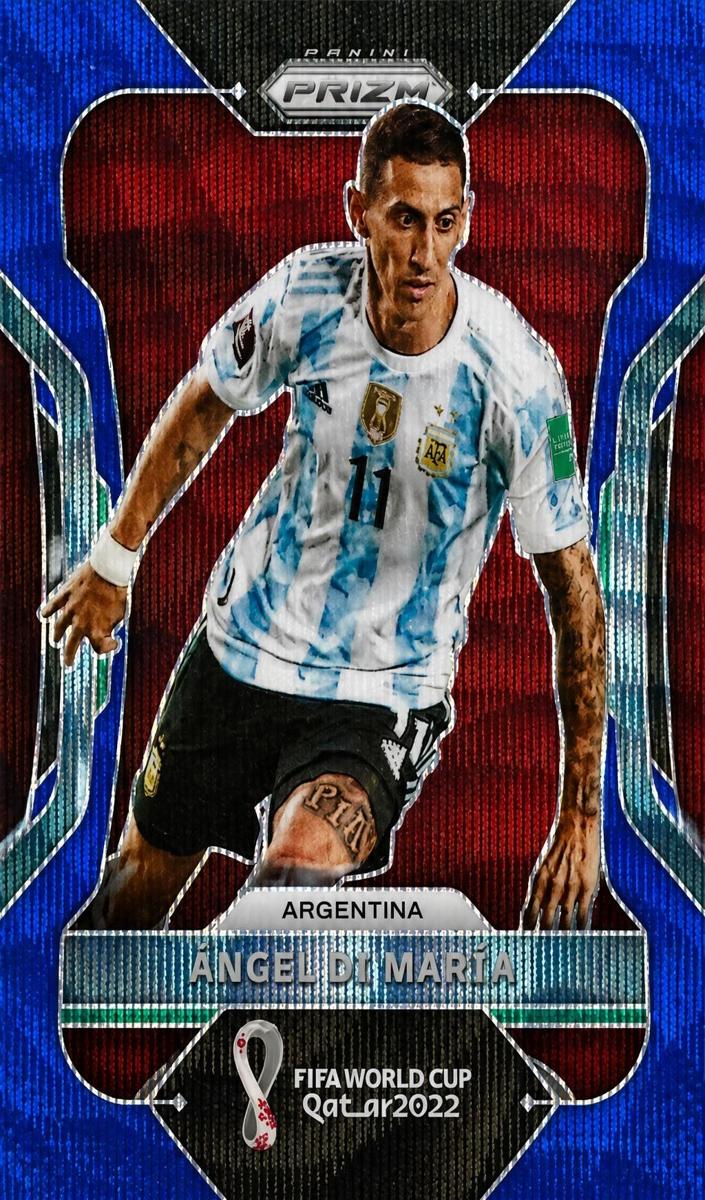 2022 Angel Di Maria [Prizms Blue Wave] #1
