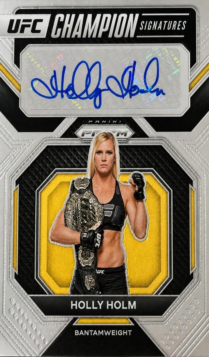 2023 Holly Holm [White Sparkle] #CS-HHM