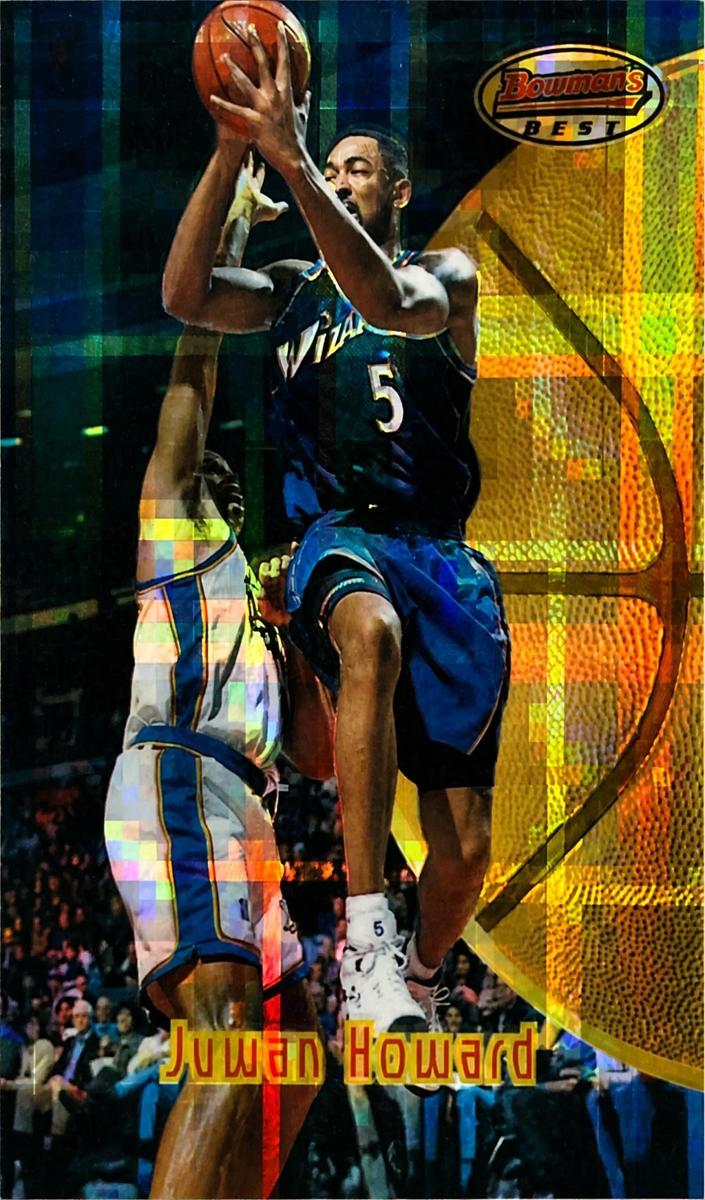 1997 Juwan Howard [Atomic Refractor] #34