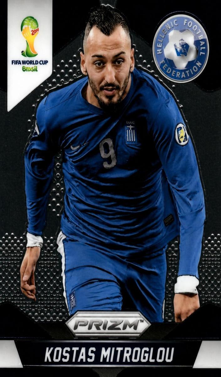 2014 Panini Prizm World Cup Kostas Mitroglou #102 card