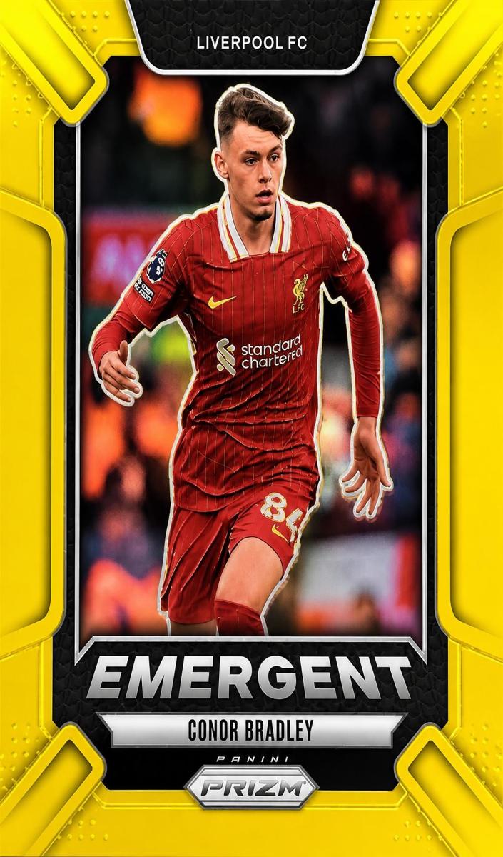 2024 Panini Prizm Premier League Conor Bradley [Gold] #27 card