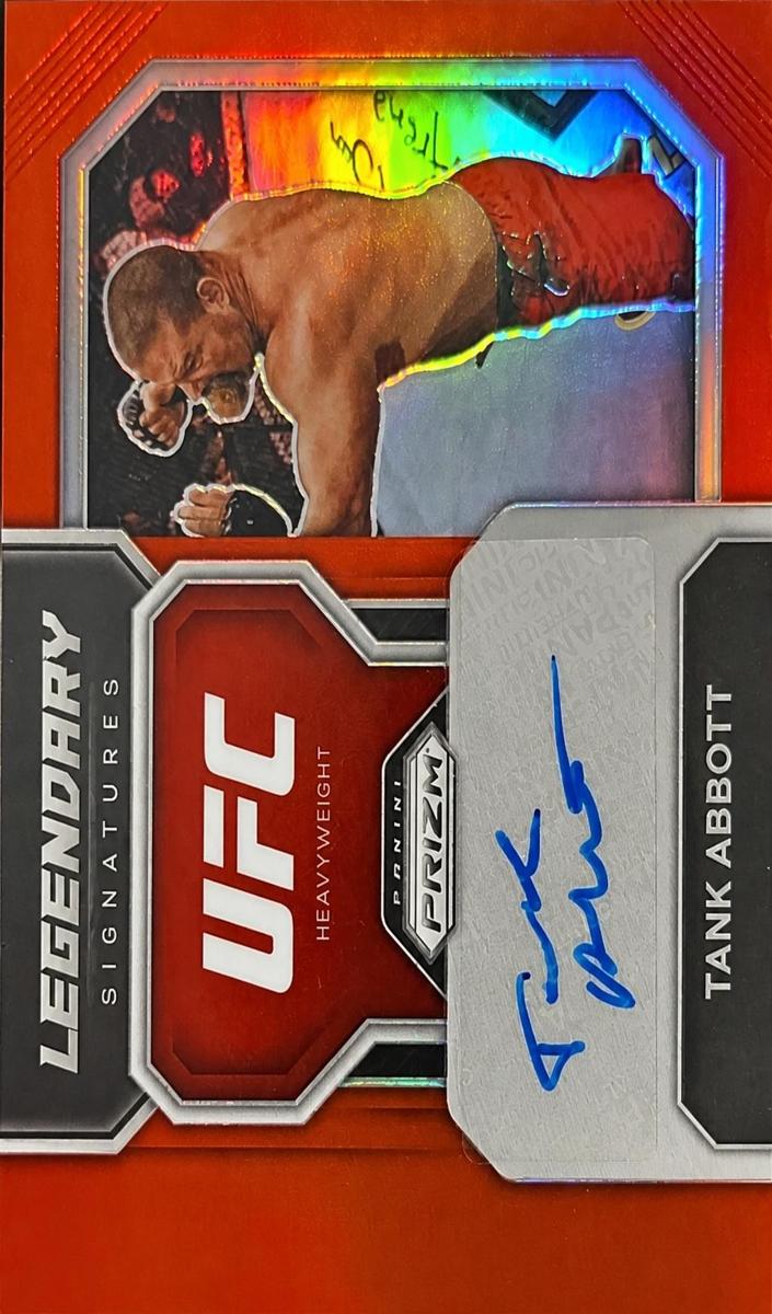 2023 Tank Abbott [Red] #LS-TAB