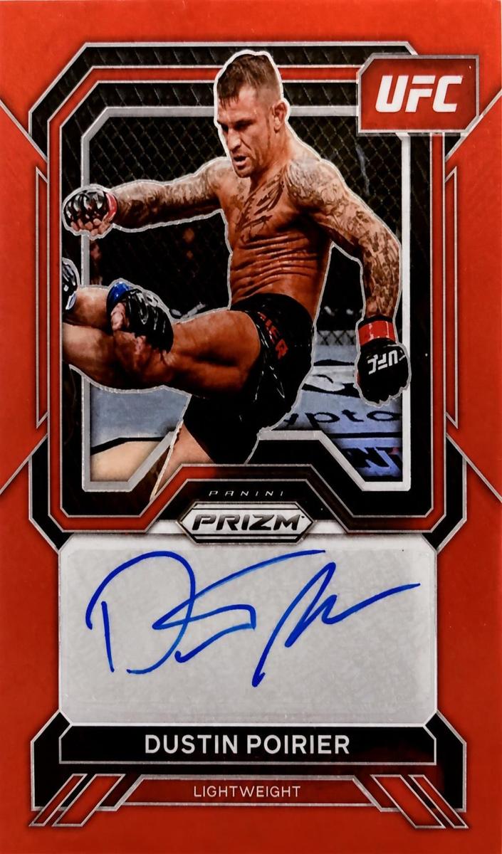 2023 Dustin Poirier [Red] #SA-DPR
