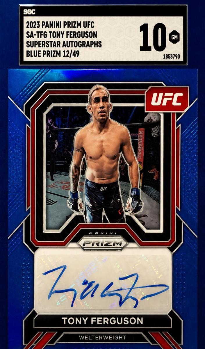 2023 Tony Ferguson [Blue] #SA-TFG