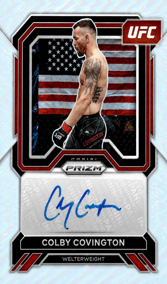 2023 Colby Covington [Silver] #SA-CCV