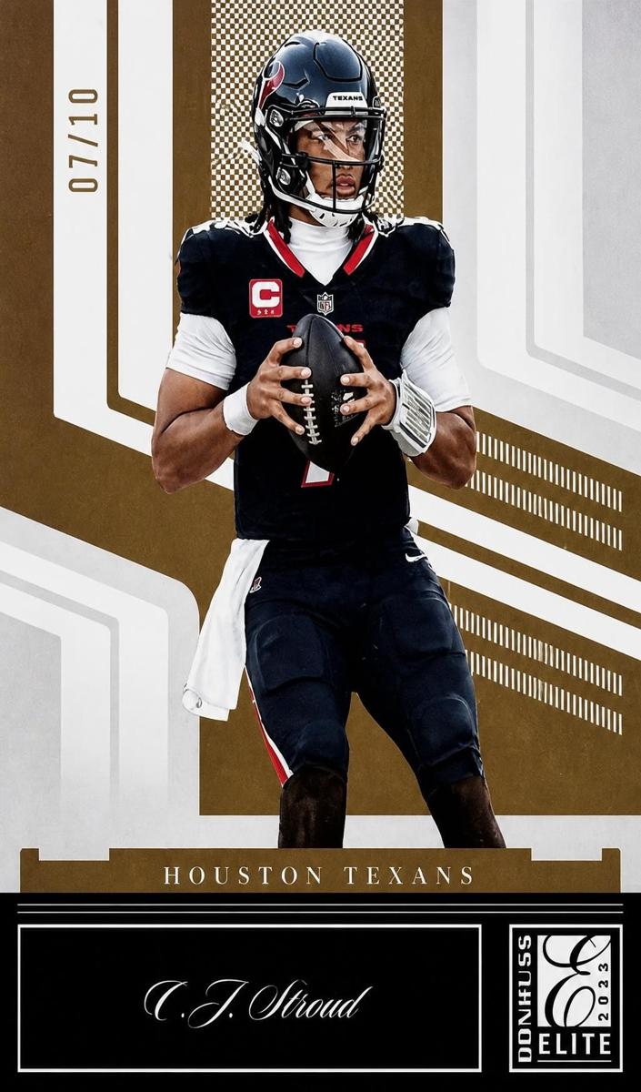 2025 Donruss Elite C.J. Stroud [Gold] #21 card