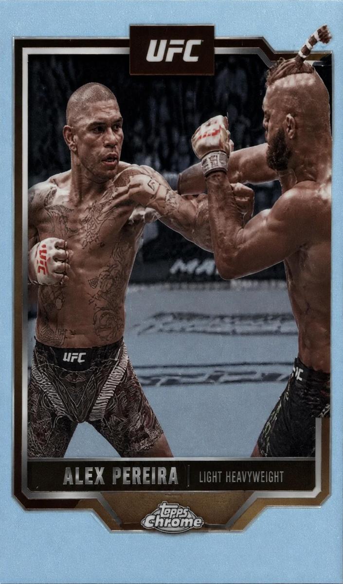 2025 Alex Pereira [Sepia Refractor] #2