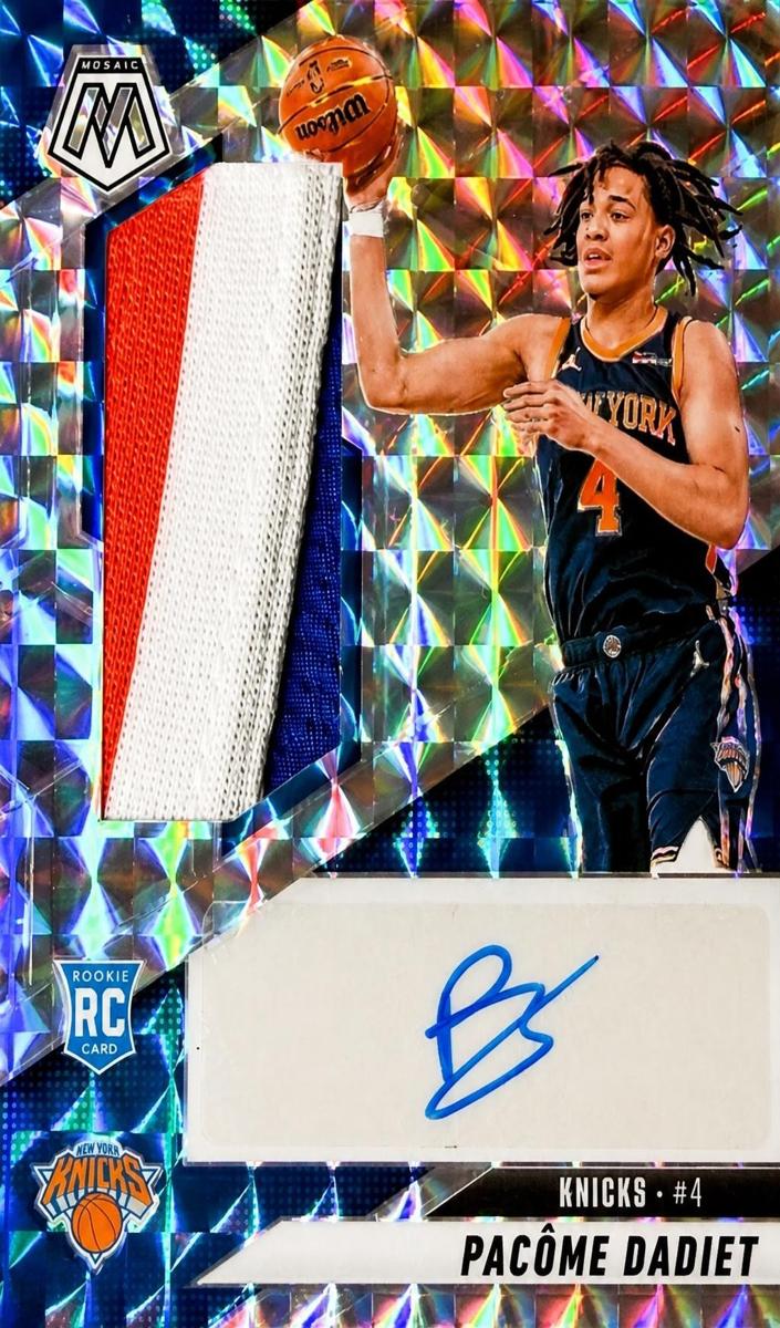 2024 Panini Mosaic Pacome Dadiet #RJA-DAD card
